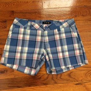 Plaid Shorts